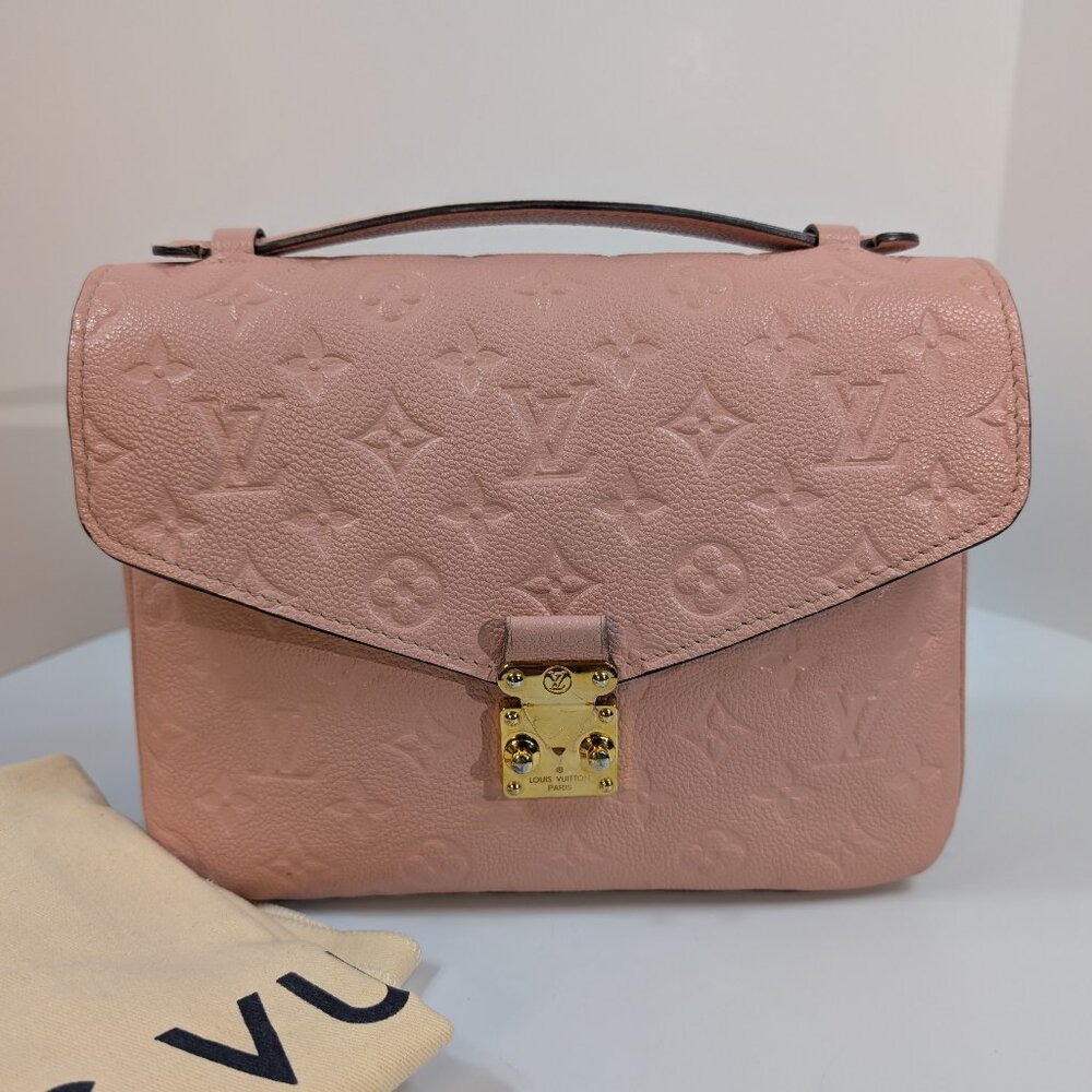 Louis Vuitton Rose Pink Monogram Pochette Métis Handbag - Picture 1 of 15